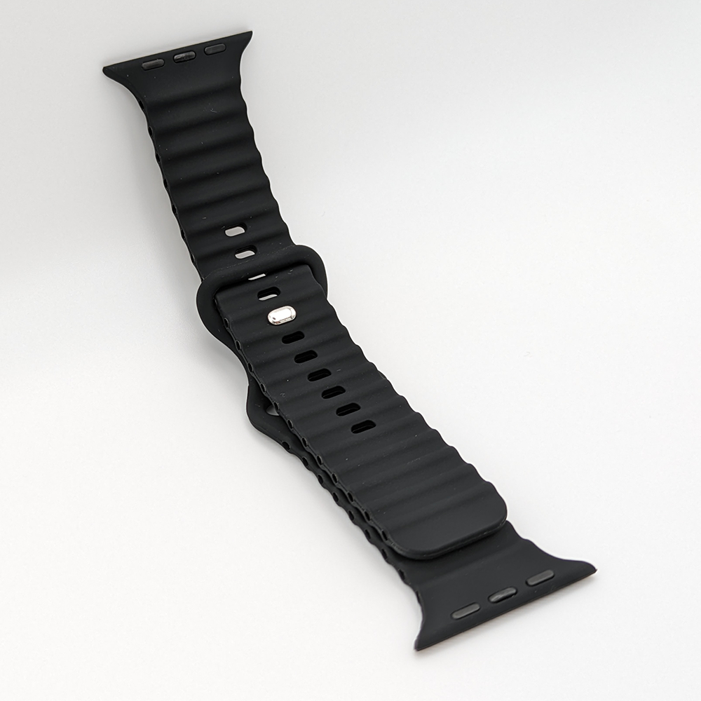 OceanBreeze Silikon Armband für Apple Watch 1 2 3 4 5 6 7 8 9 Ultra & Ultra 2 38/40/41 & 42/44/45/49mm