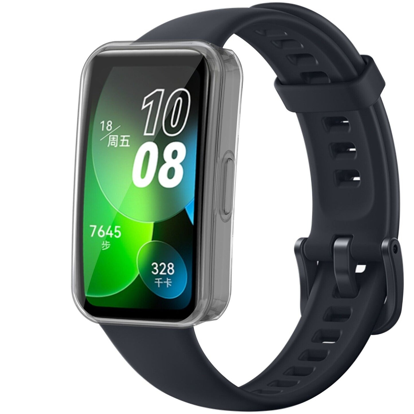 Schutzhülle für Huawei Band 8 Full Cover Case Screen Protector TPU Displayschutz