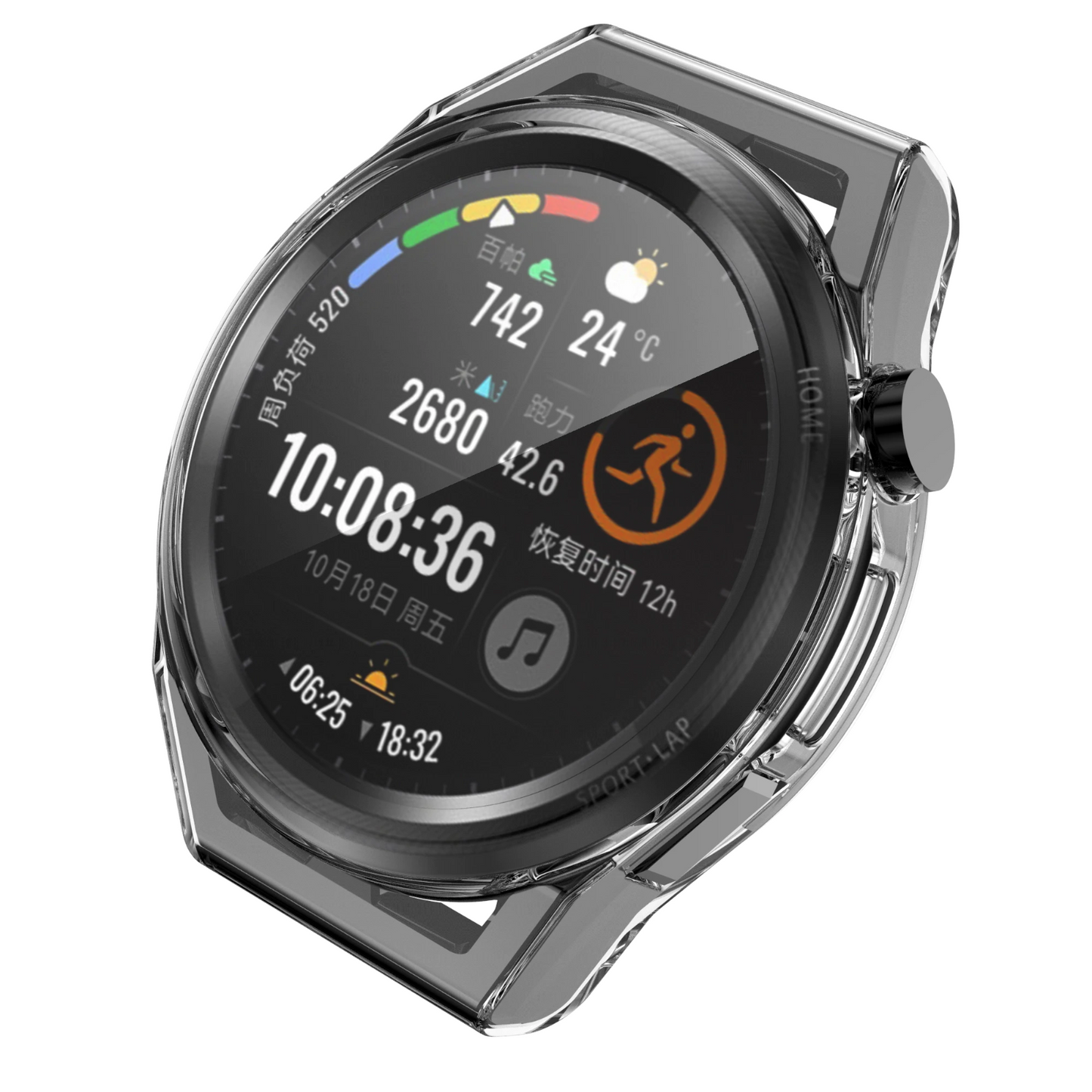 Schutzhülle für Huawei Watch GT Runner Full Cover Case Screen Protector Bumper