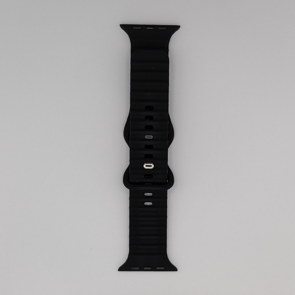OceanBreeze Silikon Armband für Apple Watch 1 2 3 4 5 6 7 8 9 Ultra & Ultra 2 38/40/41 & 42/44/45/49mm