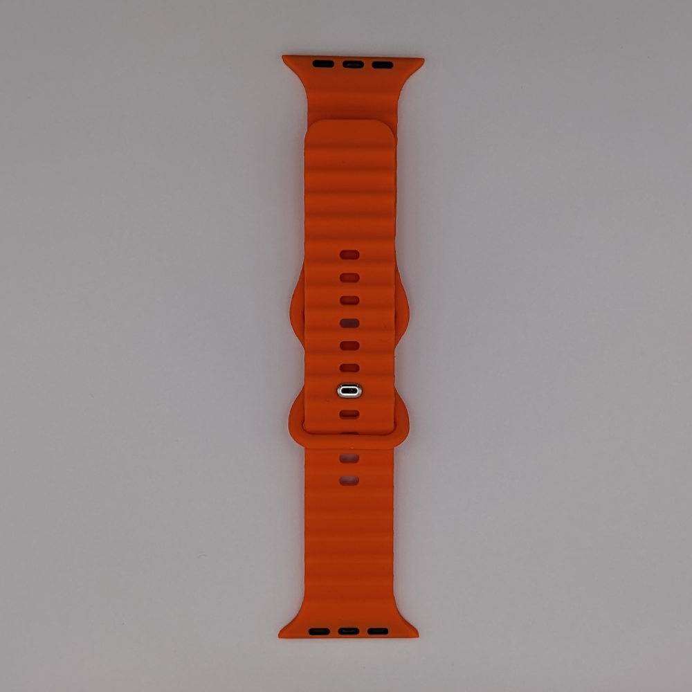 OceanBreeze Silikon Armband für Apple Watch 1 2 3 4 5 6 7 8 9 Ultra & Ultra 2 38/40/41 & 42/44/45/49mm
