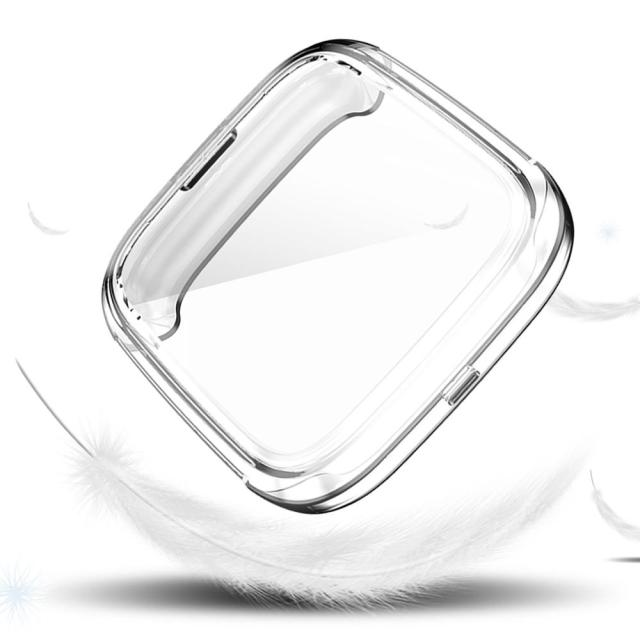 Schutzhülle für Fitbit Versa 2 Full Cover Case Screen Protector Bumper TPU