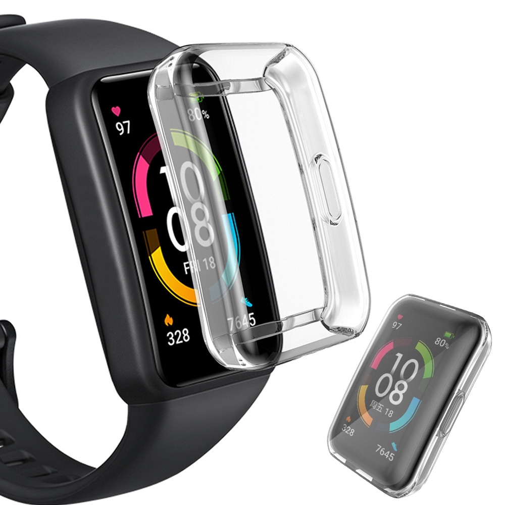 Schutzhülle für Huawei Band 7 Full Cover Case Screen Protector TPU Displayschutz