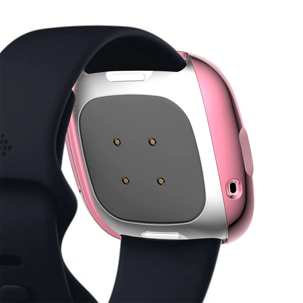 Schutzhülle für Fitbit Versa 3 / Sense Full Cover Case Screen Protector Bumper