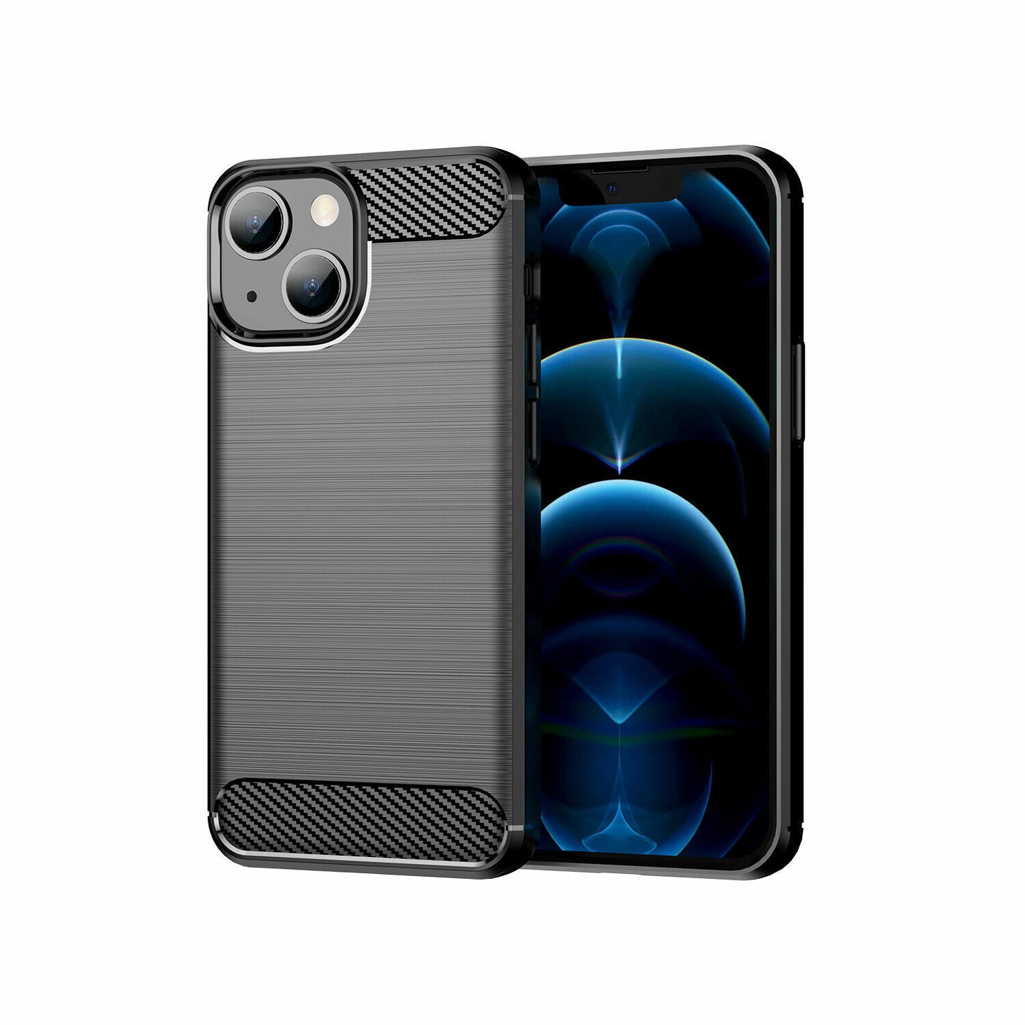 Schutzhülle für Apple iPhone 13 / mini / Pro / Pro Max Case Carbon Look Cover