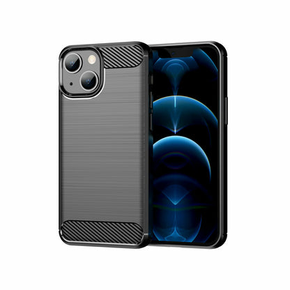Schutzhülle für Apple iPhone 13 / mini / Pro / Pro Max Case Carbon Look Cover