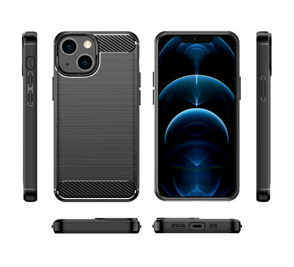 Schutzhülle für Apple iPhone 13 / mini / Pro / Pro Max Case Carbon Look Cover
