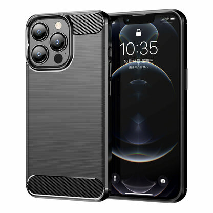 Schutzhülle für Apple iPhone 13 / mini / Pro / Pro Max Case Carbon Look Cover