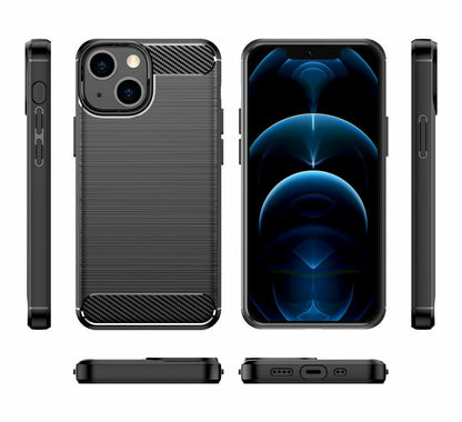 Schutzhülle für Apple iPhone 13 / mini / Pro / Pro Max Case Carbon Look Cover