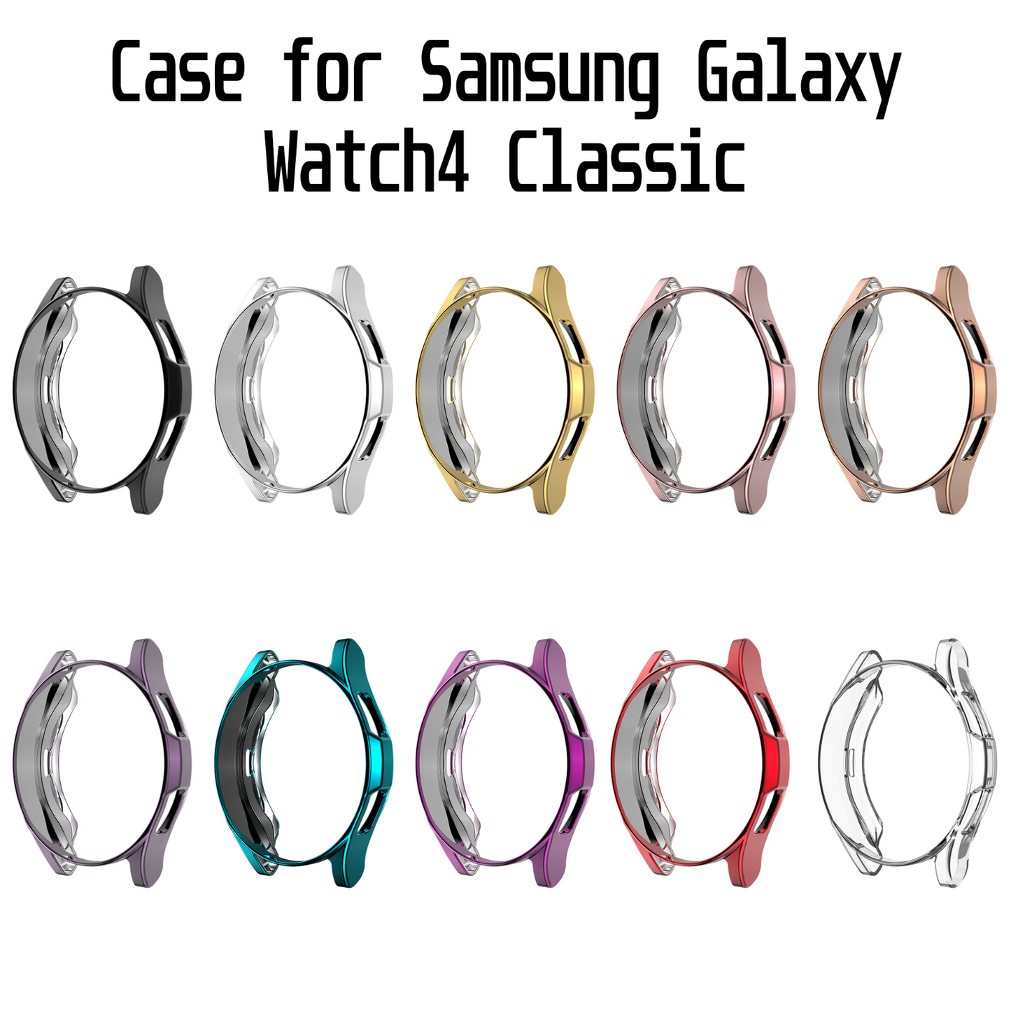 Schutzhülle Cover Case für Samsung Galaxy Watch4 Classic 42mm / 46mm