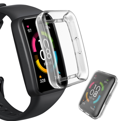 Schutzhülle für Huawei Band 7 Full Cover Case Screen Protector TPU Displayschutz
