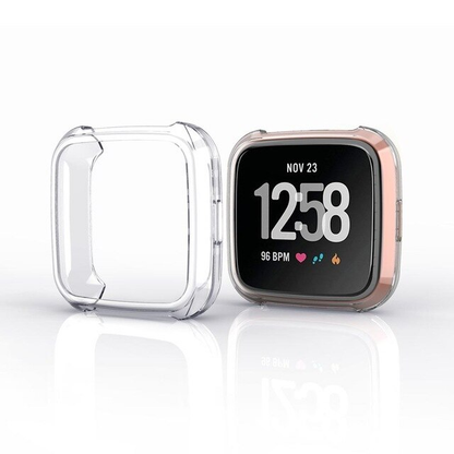 Schutzhülle für Fitbit Versa 2 Full Cover Case Screen Protector Bumper TPU