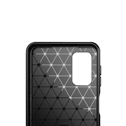 Schutzhülle für Samsung Galaxy A32 5G Case Carbon Look schwarz Bumper Cover
